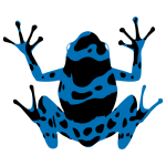 Photo Blue Frog